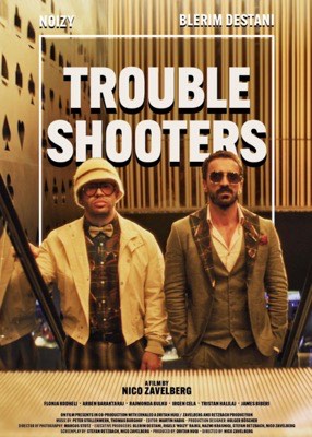 Poster for the film Troubleshooters by Nico Zavelberg.